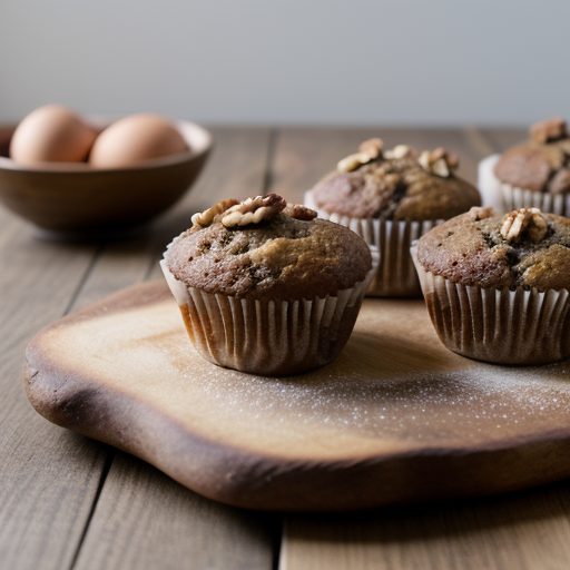 Fruit and Nut Muffins recipe image