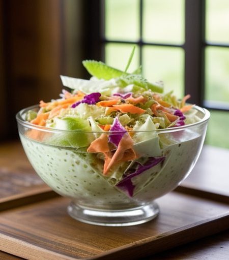 Fruit and Sour Cream Coleslaw recipe image