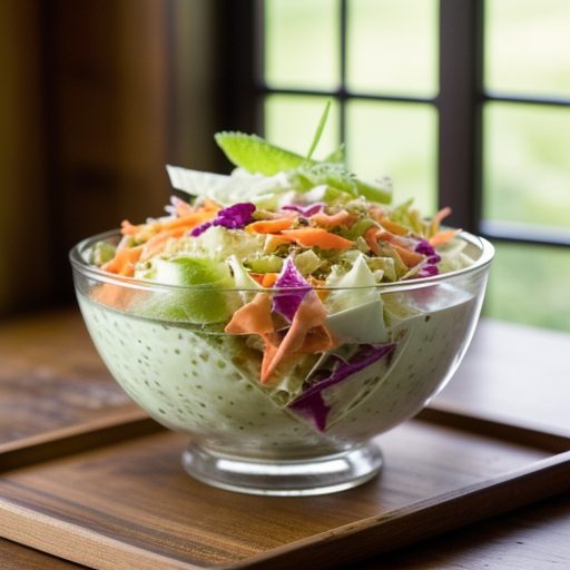 Fruit and Sour Cream Coleslaw recipe image