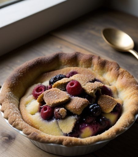 Fruit or Berry Cobbler recipe image