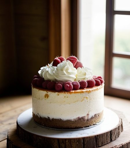 Fruited Cheesecake recipe image
