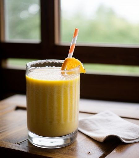 Fruited Orange Shake recipe image