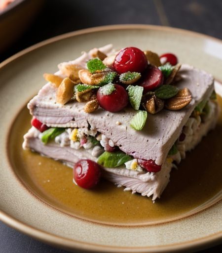Fruited Smoked Turkey Salad * recipe image