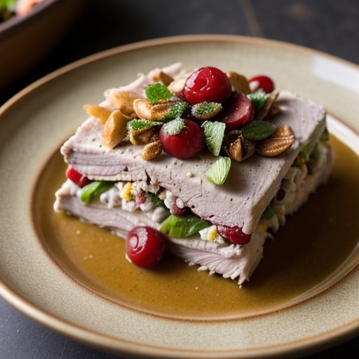Fruited Smoked Turkey Salad * recipe image