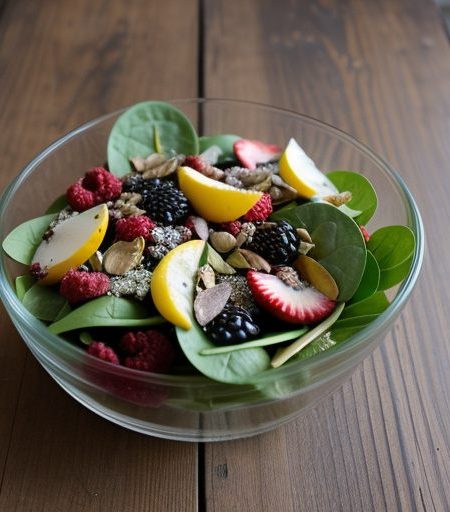 Fruited Spinach Salad recipe image