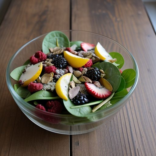 Fruited Spinach Salad recipe image