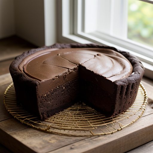 Fudge Brownie Pie (Rice recipe image