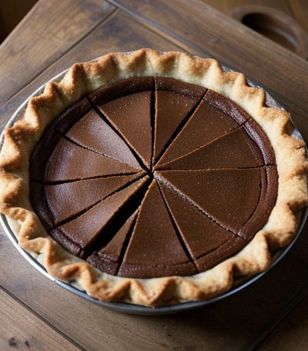 Fudge Brownle Pie recipe image