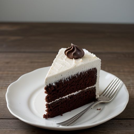 Fudge Cake With Sea Foam Frosting recipe image