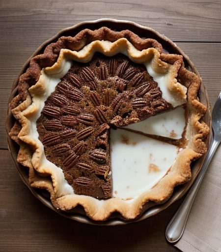 Fudge Pecan Pie recipe image