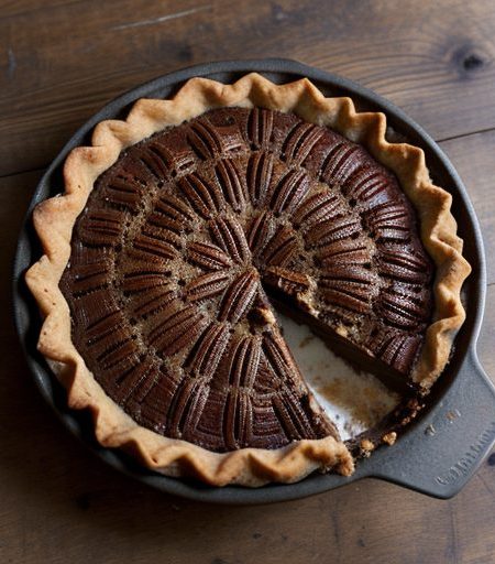 Fudge Pecan Pie recipe image