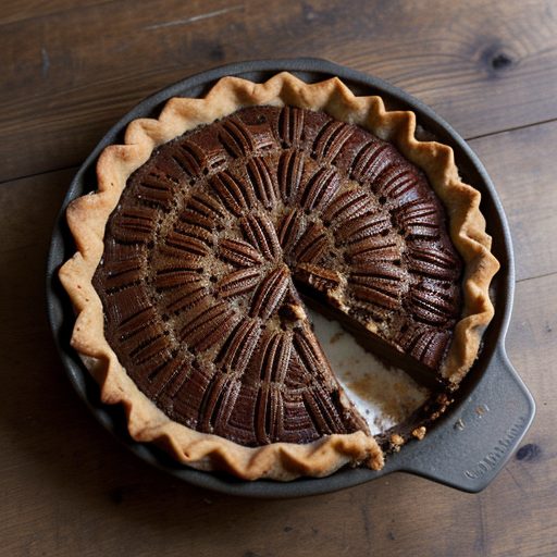 Fudge Pecan Pie recipe image