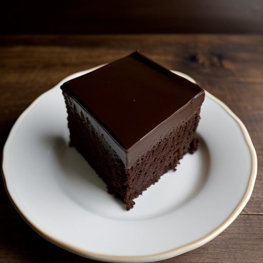 Fudge Pudding Cake With Chocolate Sauce recipe image