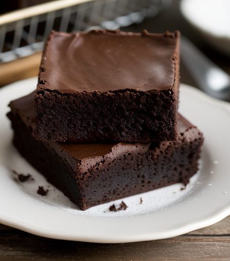 Fudge-Topped Brownies recipe image