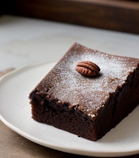 Fudgey Pecan Cake recipe image