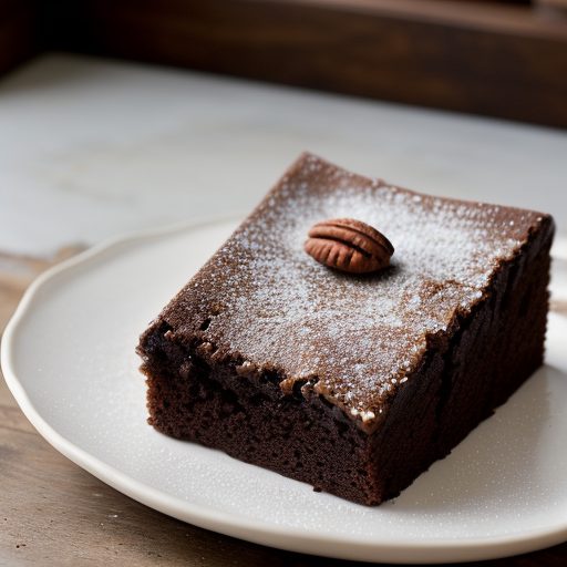 Fudgey Pecan Cake recipe image