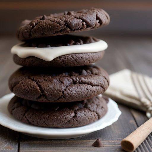 Fudgy Bat Cookies recipe image