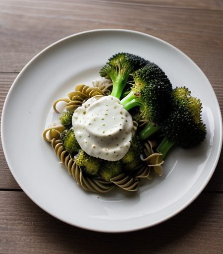 Fusilli W/Broccoli & Garlic recipe image