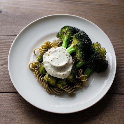 Fusilli W/Broccoli & Garlic recipe image
