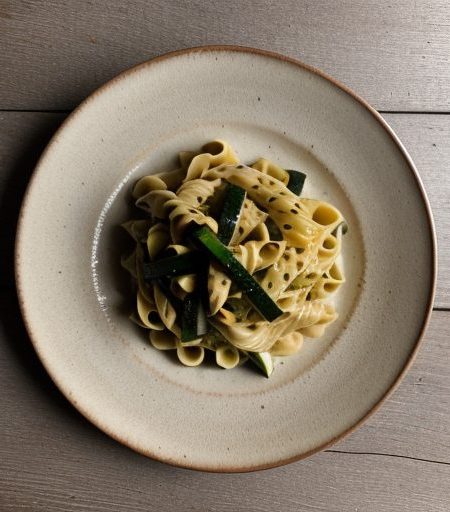 Fusilli With Rosemary & Zucchini recipe image