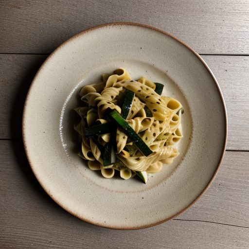 Fusilli With Rosemary & Zucchini recipe image