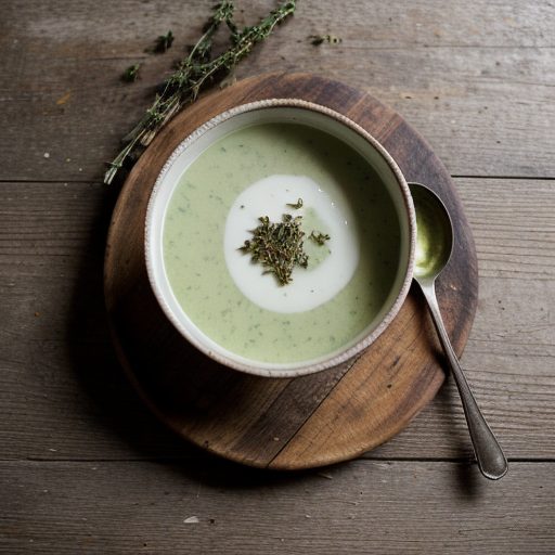 Fuvesleves (Herb Soup recipe image