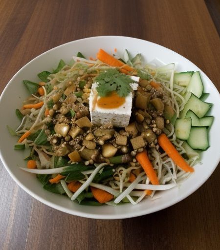 Gado-Gado (Vegetable Salad With Peanut Sauce recipe image
