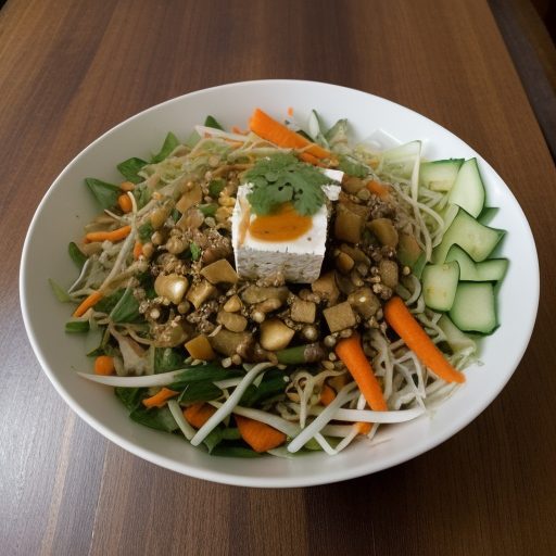 Gado-Gado (Vegetable Salad With Peanut Sauce recipe image