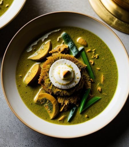 Gaeng Kiow Wahn Gai (Green Chicken Curry recipe image