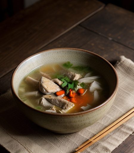 Gai Dom Kha (Chicken Soup recipe image
