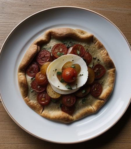 Galette of Potatoes & Tomatoes recipe image