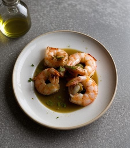 Gambas a La Planchacshrimp With Garlic recipe image