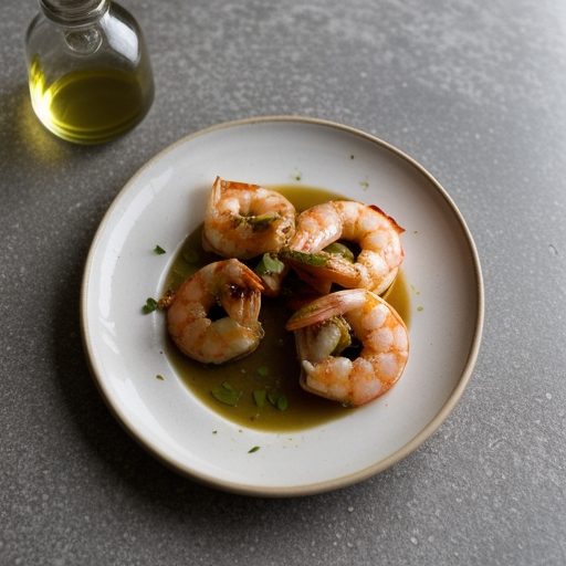 Gambas a La Planchacshrimp With Garlic recipe image