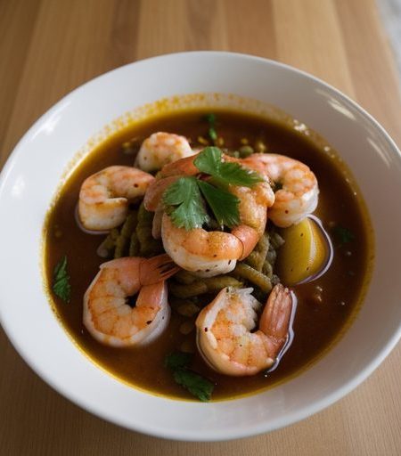 Gamberi Alla Pasquale (Shrimp With Special Lemon Sauce recipe image
