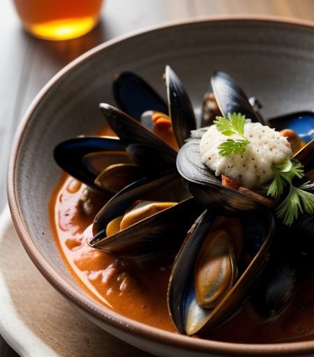 Gamberoni's Mussels in Tomato Sauce recipe image