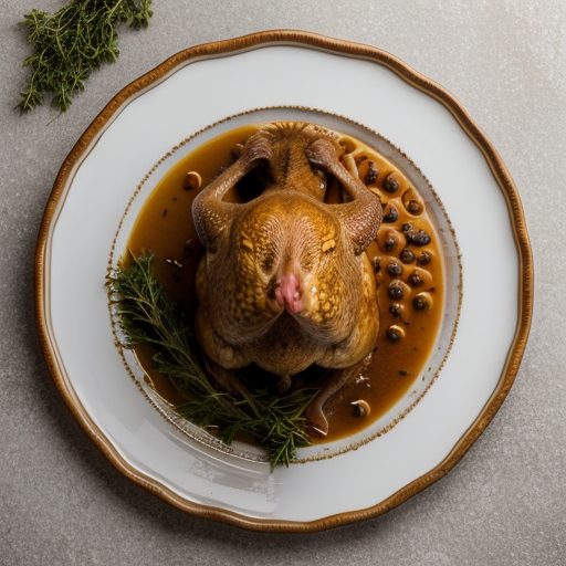 Game Hens in White Wine W/ Herbs recipe image