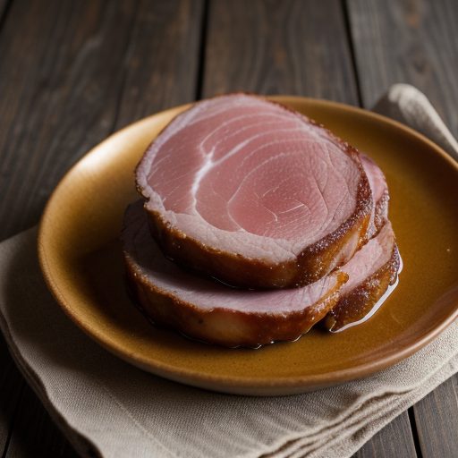 Gammon (Ham Steaks With Whiskey Sauce (Irish recipe image