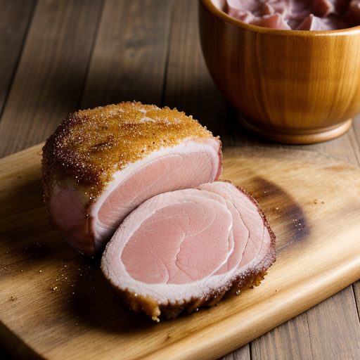 Gammon (Ham Steaks With Whiskey Sauce recipe image