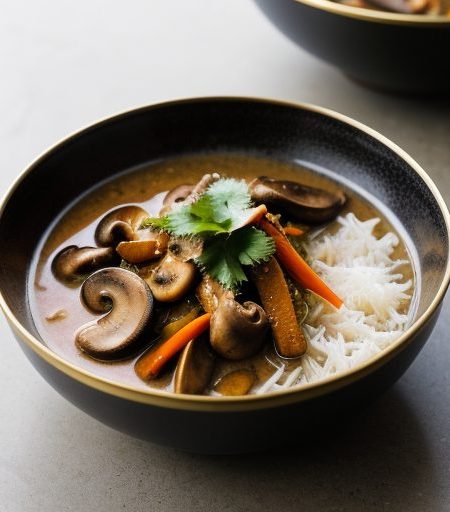 Gang Ba Curry With Mushrooms recipe image