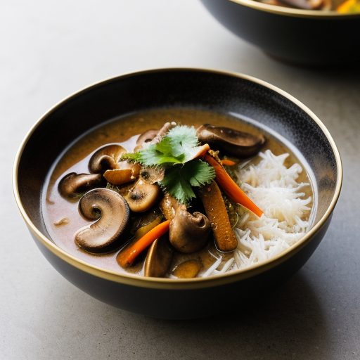 Gang Ba Curry With Mushrooms recipe image