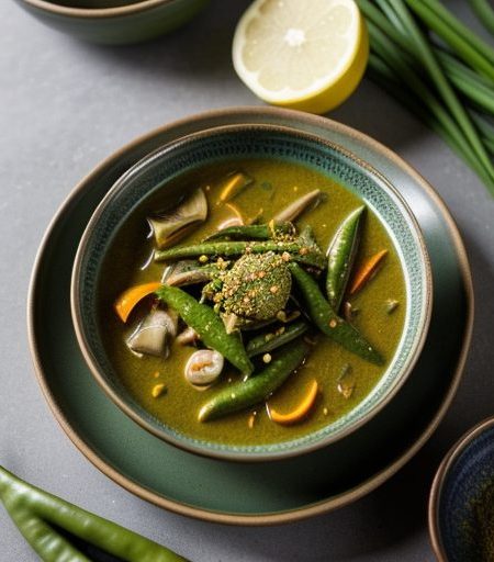Gang Keo Wan (Green Curry Paste recipe image