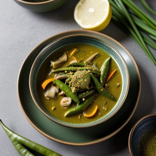 Gang Keo Wan (Green Curry Paste recipe image