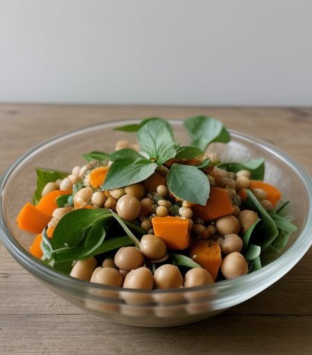Garbanzo & Carrot Salad recipe image