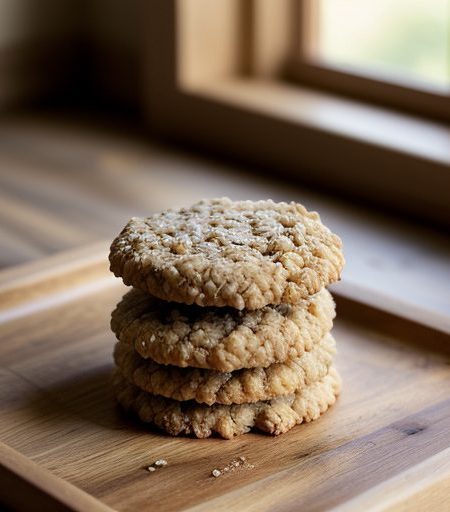 Garbanzo Oat Flake Cookies recipe image