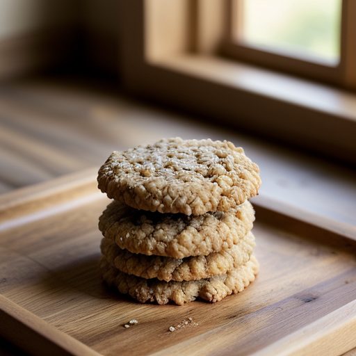 Garbanzo Oat Flake Cookies recipe image