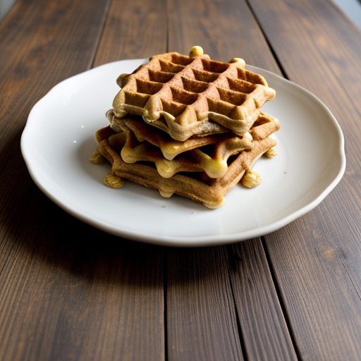 Garbanzo-Oat Waffles recipe image