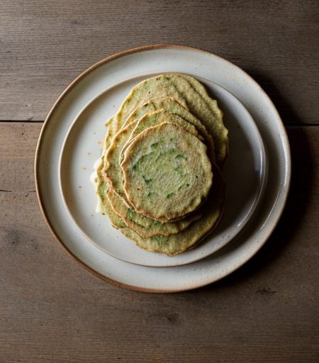 Garbanzo Potato Pancakes recipe image