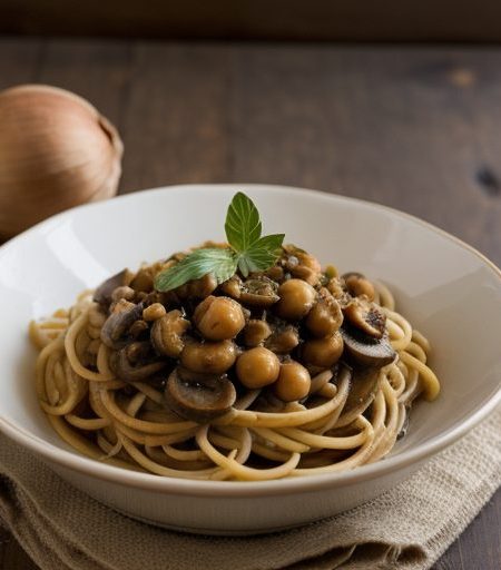 Garbanzo Spaghetti Sauce recipe image