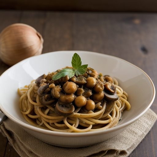 Garbanzo Spaghetti Sauce recipe image