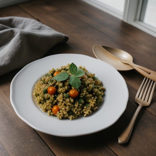 Garbanzo-and-Tomato Pilaf recipe image